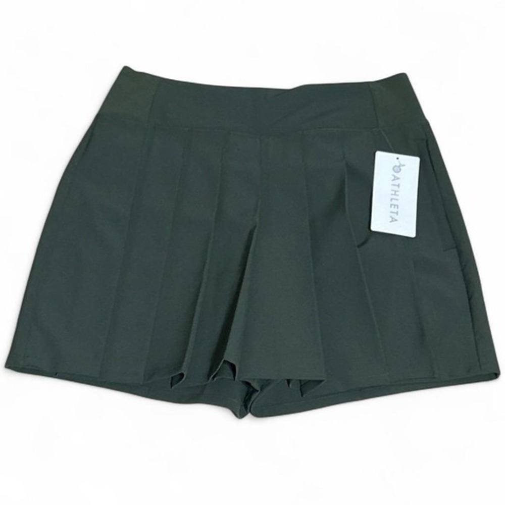 Athleta Endless Pleated Skort - Olive - 10